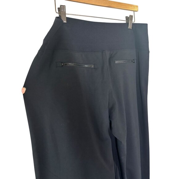 Athleta Black Venice High Rise Wide Leg Pants Large - Picture 5 of 14